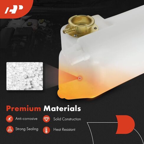 A-Premium Engine Coolant Overflow Recovery Reservoir Tank [with Cap] Compatible with Hummer H1 in Saudi Arabia