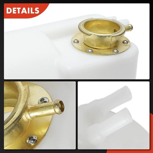 A-Premium Engine Coolant Overflow Recovery Reservoir Tank [with Cap] Compatible with Hummer H1 in Saudi Arabia