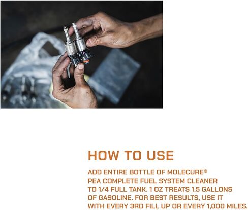 Pea Complete Fuel System Cleaner – High-Strength Fuel Injector & Combustion Chamber Cleaner, Restores Performance, Improves Fuel Efficiency, Treats Up to 20 Gallons, 12 oz in Saudi Arabia