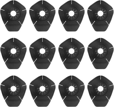 12 PCS Universal Silicone Wiper Pivot Guards, Premium Windshield Wiper Covers and Arm Hole Protection for Cars, Trucks, SUVs - Prevents Dust and Blockage in Saudi Arabia