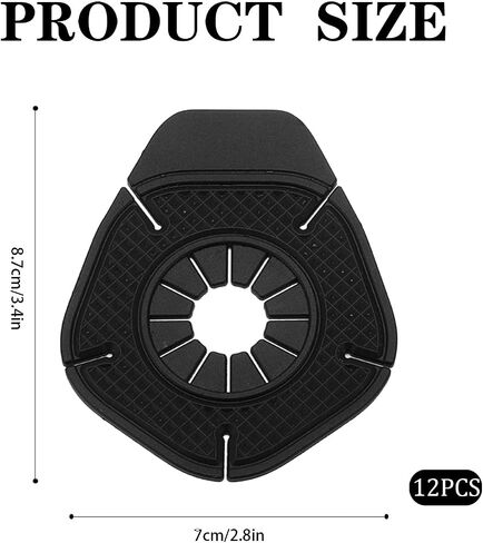 12 PCS Universal Silicone Wiper Pivot Guards, Premium Windshield Wiper Covers and Arm Hole Protection for Cars, Trucks, SUVs - Prevents Dust and Blockage in Saudi Arabia