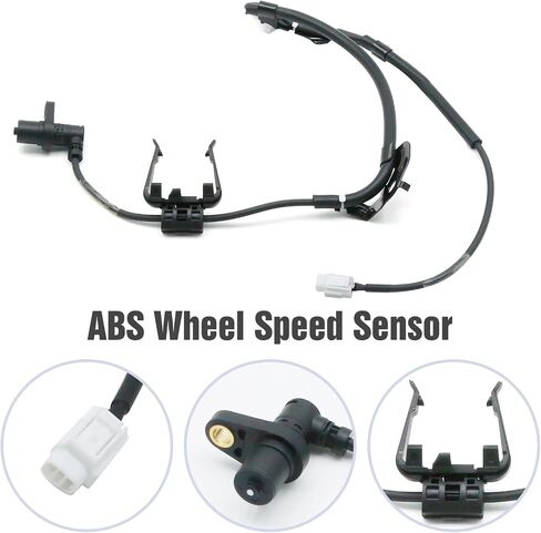 2 Pack 89543-33080 Front ABS Wheel Speed Sensor, Robust Driver and Passenger Side ABS Sensors, Replacement for Toyota Camry Replacement for Lexus ES350 2006-2011 Sedan, 89542-33090 in Saudi Arabia