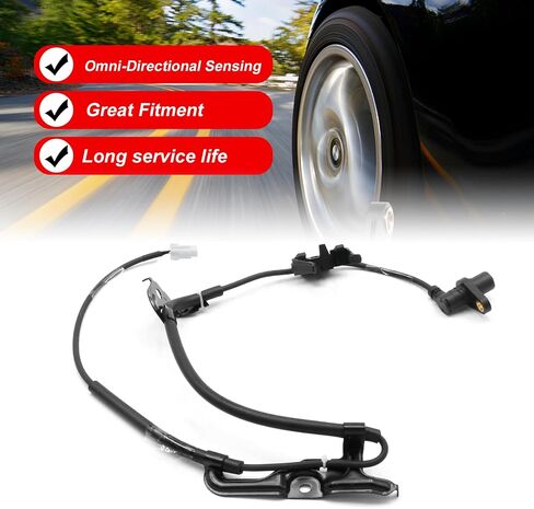 2 Pack 89543-33080 Front ABS Wheel Speed Sensor, Robust Driver and Passenger Side ABS Sensors, Replacement for Toyota Camry Replacement for Lexus ES350 2006-2011 Sedan, 89542-33090 in Saudi Arabia