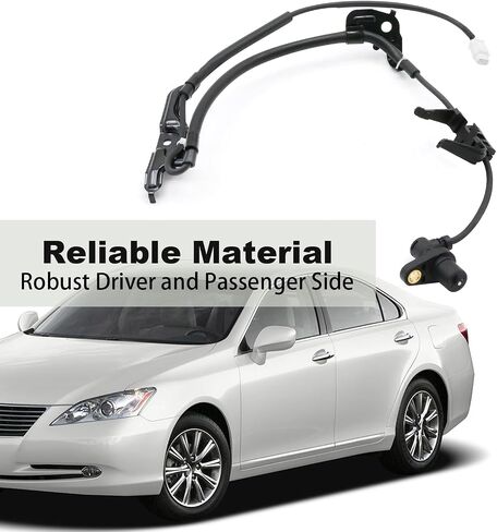 2 Pack 89543-33080 Front ABS Wheel Speed Sensor, Robust Driver and Passenger Side ABS Sensors, Replacement for Toyota Camry Replacement for Lexus ES350 2006-2011 Sedan, 89542-33090 in Saudi Arabia