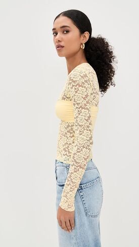 قميص نسائي بأكمام طويلة منتصف الليل من Lioness in Kuwait