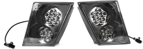 KUAFU LED Fog Light Compatible with 2003-2017 Volvo VNL/VN Trucks Passenger Side&Driver Side LH&RH Pair Light Lamp in Saudi Arabia