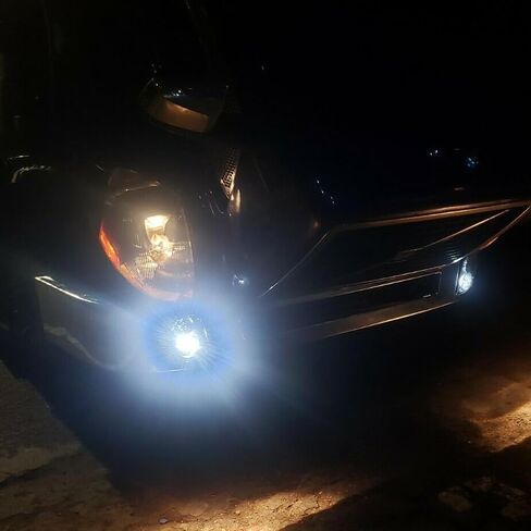 KUAFU LED Fog Light Compatible with 2003-2017 Volvo VNL/VN Trucks Passenger Side&Driver Side LH&RH Pair Light Lamp in Saudi Arabia