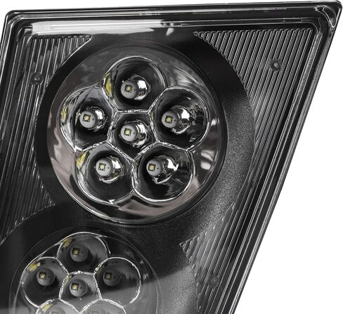 KUAFU LED Fog Light Compatible with 2003-2017 Volvo VNL/VN Trucks Passenger Side&Driver Side LH&RH Pair Light Lamp in Saudi Arabia