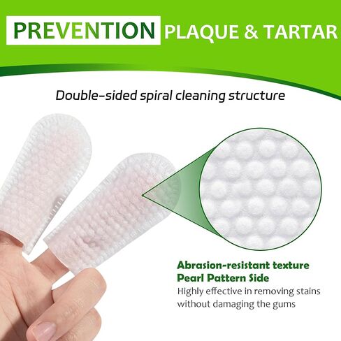 مناديل العناية بالأسنان للكلاب والقطط ، 50 عددًا ، تنظيف الأسنان وتنظيف اللثة ، إزالة البلاك وإزالة الجير in Kuwait