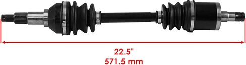 Caltric Front Left CV Axle Compatible with Can-Am Outlander 850 / Outlander Max 850 2019-2024 / Outlander 1000 6x6 2019 / Outlander Max 1000 6x6 2019-2023 in Saudi Arabia