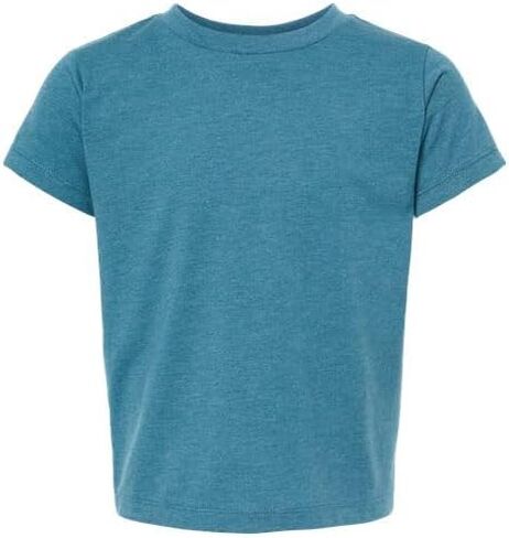 Bella Canvas Toddler Jersey Short-Sleeve T-Shirt, 5T, Heather Deep Teal in Saudi Arabia
