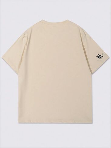 SOLY HUX Men's Graphic Tees Letter Print Short Sleeve T Shirt Crewneck Streetwear Summer Tops in Saudi Arabia