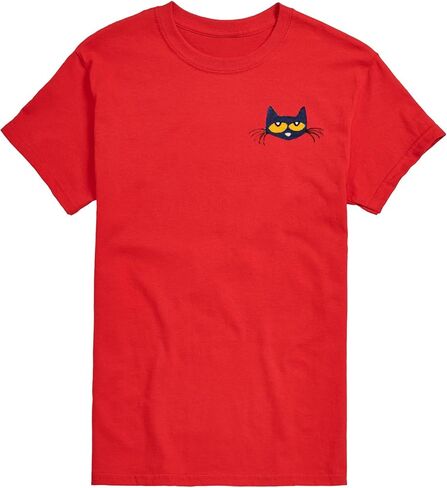 Pete The Cat - Life is Groovy - تي شيرت رجالي برسومات قصيرة الأكمام in Kuwait