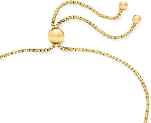 Ross-Simons 0.60 ct. t.w. Multi-Gemstone Bolo Bracelet in 18kt Gold Over Sterling in Saudi Arabia