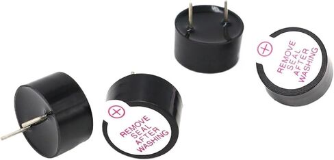 1Pcs 1407 85dB 4-12V DC Piezo Active Buzzer 14 * 7MM DIP Sound Alarm Piezoelectric Buzzer Acoustic Components in Saudi Arabia