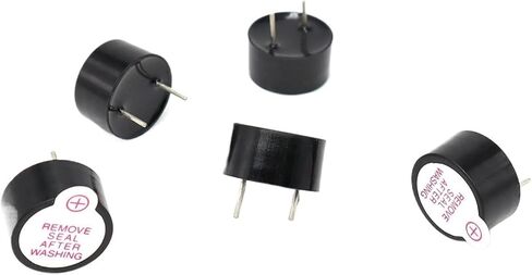 1Pcs 1407 85dB 4-12V DC Piezo Active Buzzer 14 * 7MM DIP Sound Alarm Piezoelectric Buzzer Acoustic Components in Saudi Arabia