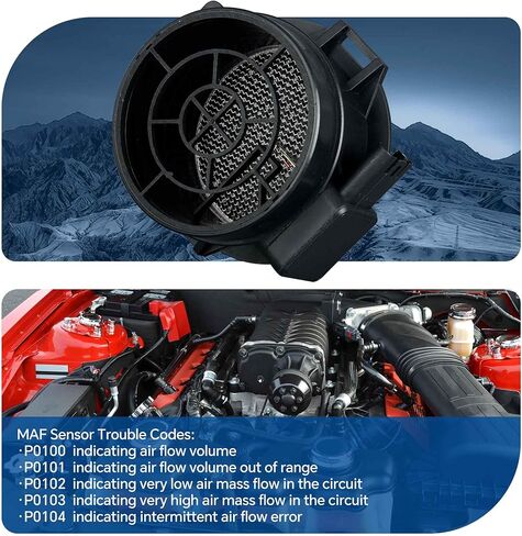 13627513956 Mass Air Flow Sensor MAF Compatible with BMW 325i/325Ci/330i/330Ci/X3 E83 E46 E56 Replaces 13627566983 5WK9642Z 13627513957 in Saudi Arabia