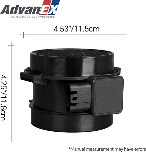 13627513956 Mass Air Flow Sensor MAF Compatible with BMW 325i/325Ci/330i/330Ci/X3 E83 E46 E56 Replaces 13627566983 5WK9642Z 13627513957 in Saudi Arabia