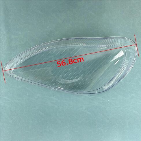 Compatible for Benz S-Class W220 1998-2005 Front Headlight Cover Transparent Mask Headlamp Lamp Shell Replace Original Lampshade Plexiglass(A Piar) in Saudi Arabia