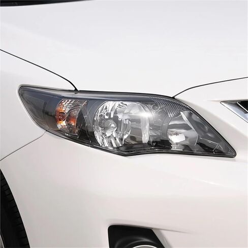 Compatible for Toyota Corolla 2010 2011 2012 2013 Car Accessories Headlight Cover Transparent Lampshade Lamp Lens Headlamp Shell Plexiglass(Left) in Saudi Arabia