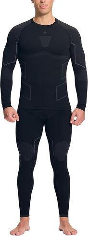 Pioneer Camp Thermal Underwear for Men Long Johns Quick Drying Top and Bottom Set Warm Base Layer Mens Cold Weather Skiing in Saudi Arabia