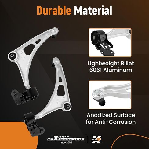 maXpeedingrods 2Pcs Front Lower Control Arm w/Ball Joint for Honda Pilot 2016-2021, Passport 2019-2021, Ridgeline 2017-2020, Acura MDX 2014-2020 in Saudi Arabia