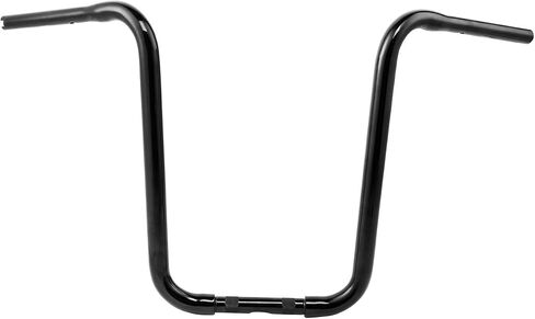 TCT-MOTORPARTS Chrome 14" Rise 1-1/4" Ape Hanger Bar Handlebar Fit For Harley Softail Sportster XL883 XL1200 Dyna Low Rider in Saudi Arabia