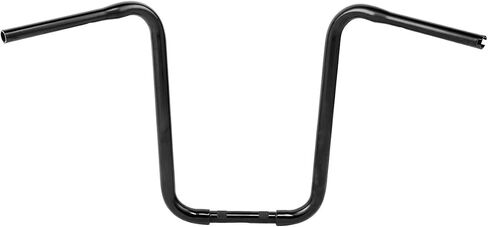 TCT-MOTORPARTS Chrome 14" Rise 1-1/4" Ape Hanger Bar Handlebar Fit For Harley Softail Sportster XL883 XL1200 Dyna Low Rider in Saudi Arabia