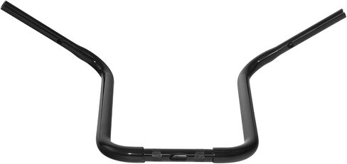 TCT-MOTORPARTS Chrome 14" Rise 1-1/4" Ape Hanger Bar Handlebar Fit For Harley Softail Sportster XL883 XL1200 Dyna Low Rider in Saudi Arabia