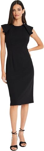 Maggy London Women's Solid Cloud Crepe Dress Workwear Office Desk to Dinner Event Guest of in Kuwait