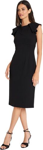 Maggy London Women's Solid Cloud Crepe Dress Workwear Office Desk to Dinner Event Guest of in Kuwait