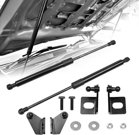 2Pcs Front Hood Lift Support Struts fit for Land Cruiser 250 Prado J250 LC250 2024 2025, Shocks Springs Dampers Hydraulic Jack Stainless in Saudi Arabia
