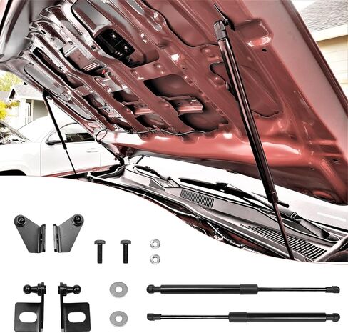 2Pcs Front Hood Lift Support Struts fit for Land Cruiser 250 Prado J250 LC250 2024 2025, Shocks Springs Dampers Hydraulic Jack Stainless in Saudi Arabia