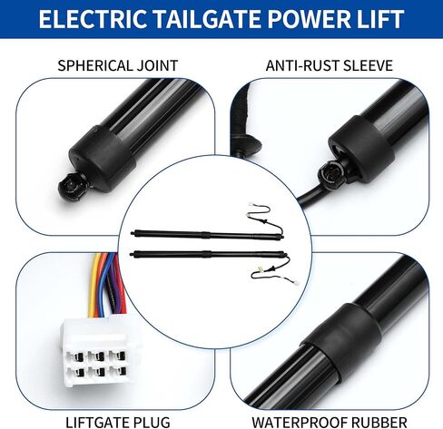 X AUTOHAUX Rear Left Right Tailgate Power Lift Support for Lexus RX 350 450h BASE 2016-2021 Liftgate Power Hatch Shock Strut No.6892048031/6891048071 Electric Trunk Power Liftgate 1 Pair in Saudi Arabia