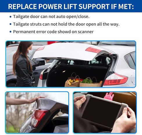 X AUTOHAUX Rear Left Right Tailgate Power Lift Support for Lexus RX 350 450h BASE 2016-2021 Liftgate Power Hatch Shock Strut No.6892048031/6891048071 Electric Trunk Power Liftgate 1 Pair in Saudi Arabia