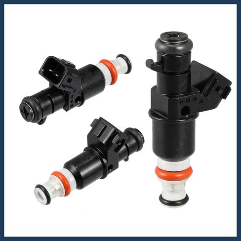 حاقن الوقود، لهوندا سيفيك Si 2.0L 2006-2011 لقاعدة Acura TSX 2.4L 2004-2008 No.16450-RBB-003 معدن أسود، 1 قطعة in Saudi Arabia