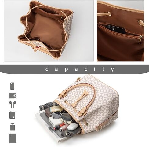 Crossbody Bags for Women - Shoulder Bag Fashion Print Style, Lock Design Handbags for Women, Adjustable Shoulder Strap in Kuwait