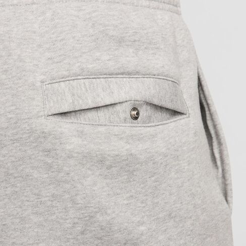 Nike Club Men's Fleece Bungee Pants (FZ0809-063, Dark Grey Heather/Light Smoke Grey/White) in Saudi Arabia