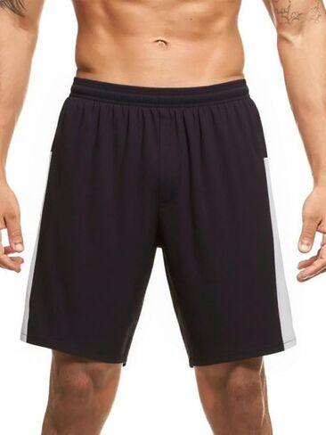 Black Men's Casual Shorts, Comfortable Summer Shorts for Daily Wear for Outdoor Activities and Relaxing at Home in Saudi Arabia