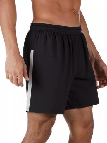 Black Men's Casual Shorts, Comfortable Summer Shorts for Daily Wear for Outdoor Activities and Relaxing at Home in Saudi Arabia