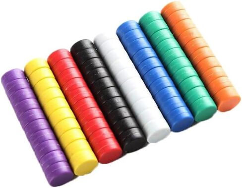 n52 Heavy Duty Aquarium Magnet, Strong Neodymium Waterproof Magnets with Plastic-Coated, Rare Earth Magnets for Fish Tank Breeder or DIY Cleaning Brush in Kuwait