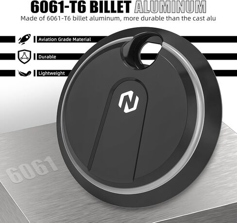 NICECNC Gold Gas Tank Cover Fuel Tank Console Door CNC Aluminium Fuel Door Compatible with Harley Road Glide Limited FLTRK 2020-2023, Replacement for 61278-08A, See Fitment in Saudi Arabia