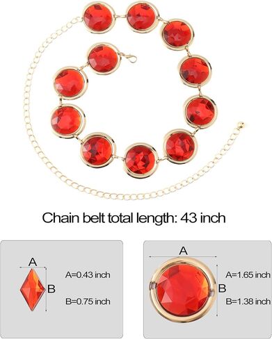 Women's Halloween Cosplay Costume, Purple Cloak with Red Gemstone Waist Belt, Classic Anime Cosplay Costume Prop Set in Saudi Arabia