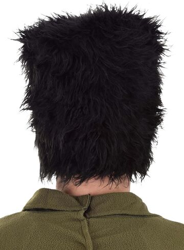 Frankenstein's Monster Costume Hat - Plush Hat with Faux Fur and Appliqued Details in Saudi Arabia