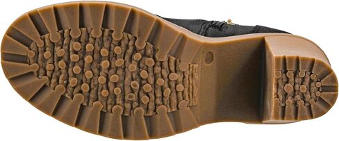 حذاء نسائي من Corkys Footwear، يتميز بكعب مكدس 7.62 سم، وتصميم بأربطة مع سحاب جانبي كامل، ونعال داخلية مبطنة مريحة، ونعل خارجي متين in Saudi Arabia