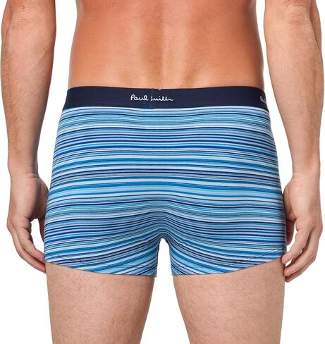 PS Paul Smith Men's Signature Stripe' and Plain Long Boxer Briefs Seven Pack, Multicolor in Saudi Arabia