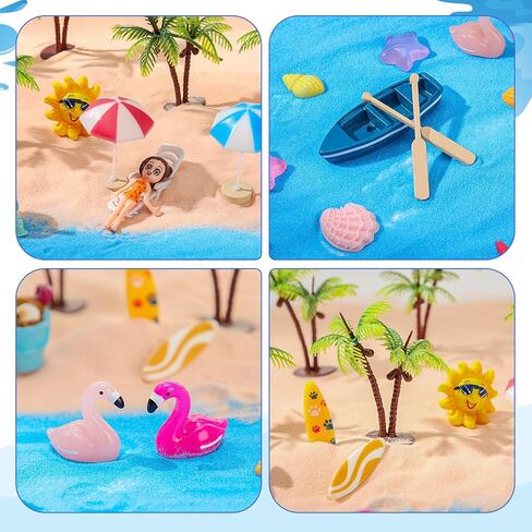 Barydat 200 Pieces Mini Resin Animals Figures Tiny Resin Miniatures Toys Garden Accessories for Pranks Hide Party Favor Gifts Crafts Aquarium Dollhouse Garden Decoration(Animal) in Saudi Arabia