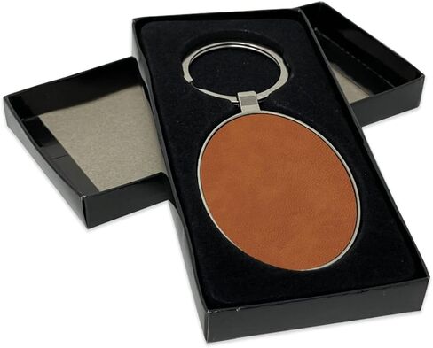 LaserGram Oval Keychain, High Wing Airplane, Personalized Engraving Included (Metal Frame) in Kuwait