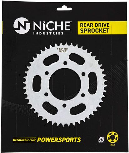 NICHE 428 Pitch 48 Tooth Rear Drive Sprocket for 2008-2017 Yamaha MT125 YZF-R125 in Saudi Arabia