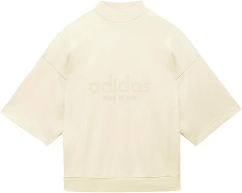 ملابس علوية كاجوال للرجال من adidas Fear of God Athletics ذات رقبة وهمية 34 كم - بيج - مقاس M in Saudi Arabia